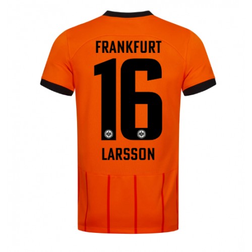 Eintracht Frankfurt Hugo Larsson #16 Rezervni Dres 2024-25 Kratak Rukav